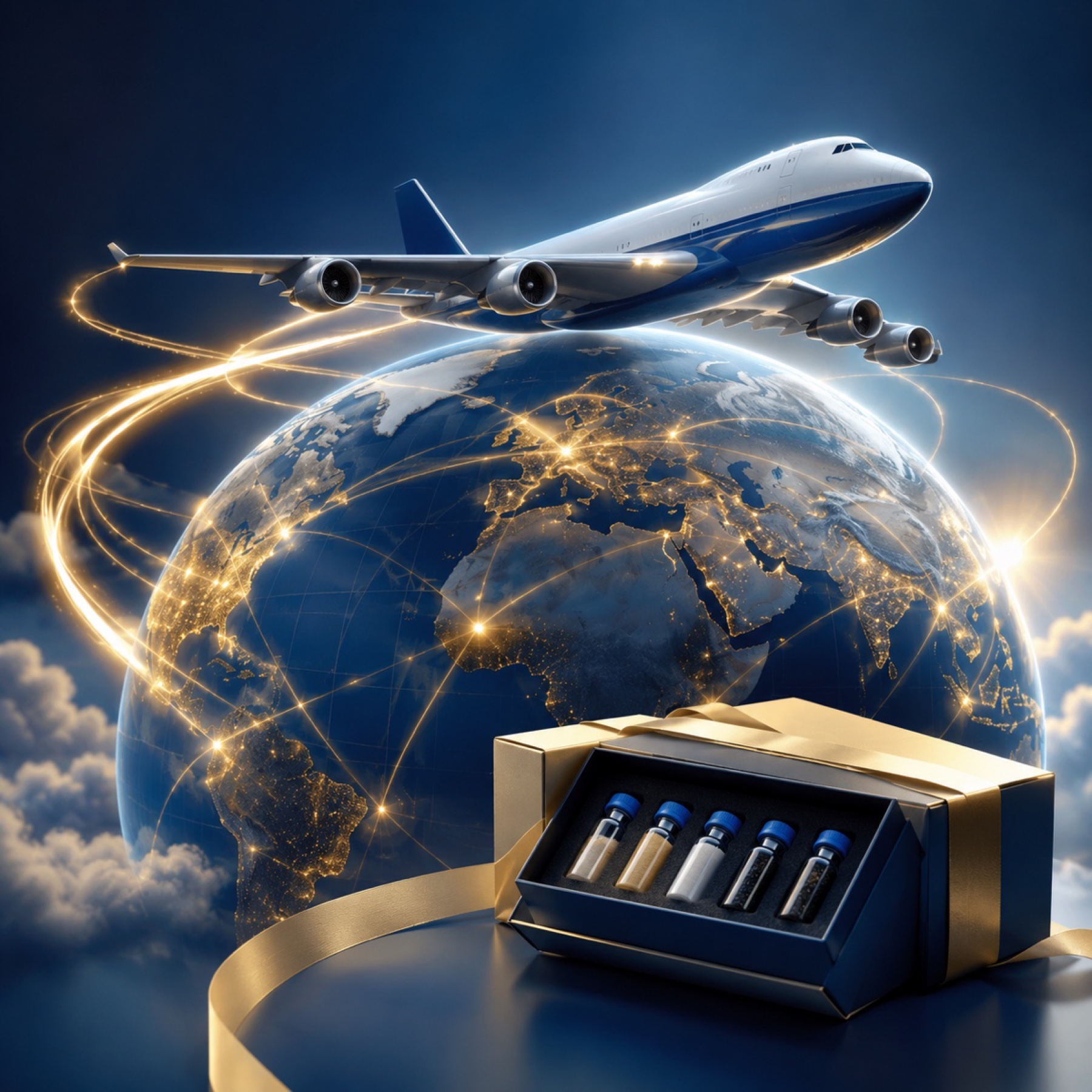 CloudRock sample airlift delivery