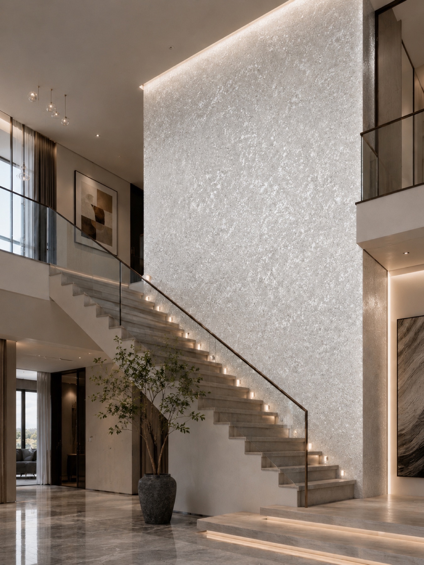 CloudRock interior feature wall coating